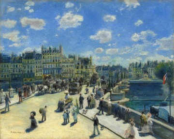 Auguste Renoir Puente Nuevo París Pinturas al óleo